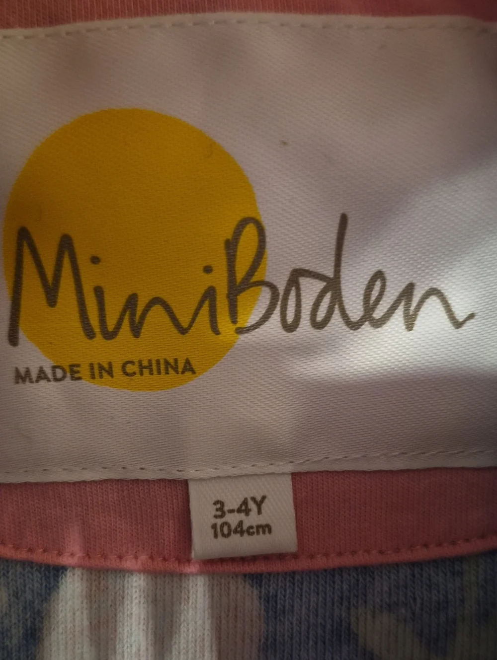 Mini Boden Strawberry Terry Zip Hoodie